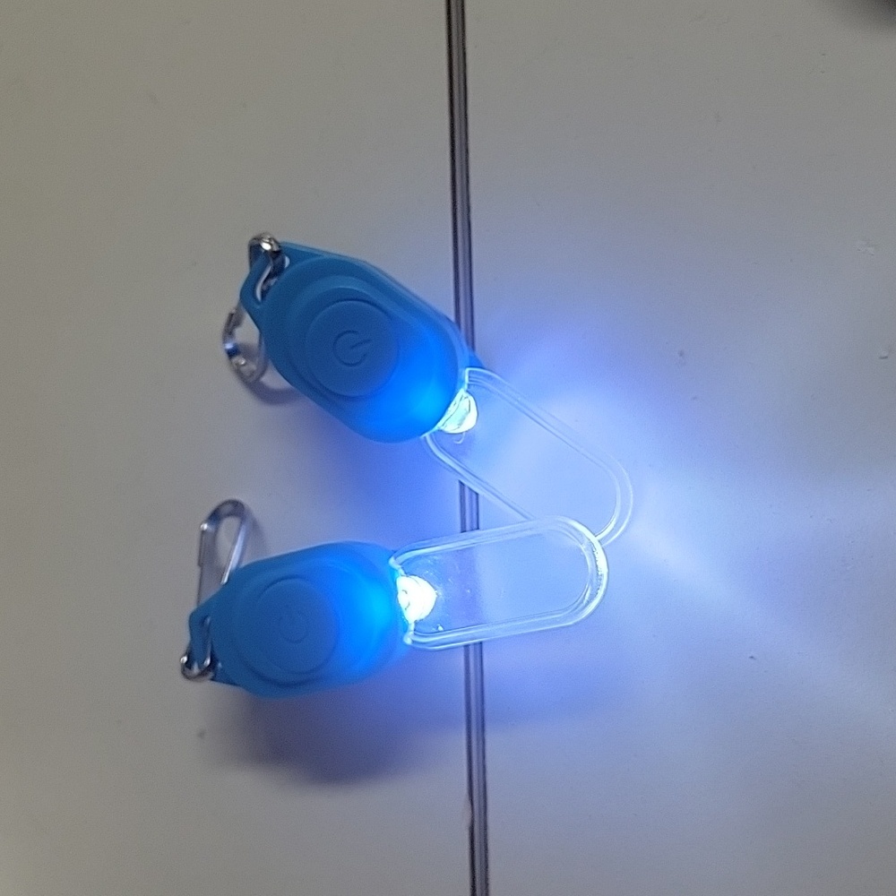 2pc LED LIGHT PET COLLAR/ NIGHT RUNNING, BIKING ETC. BE SEEN! 👀